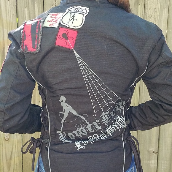 Power Trip Jackets & Coats Womens Power Trip Padded Motorcycle